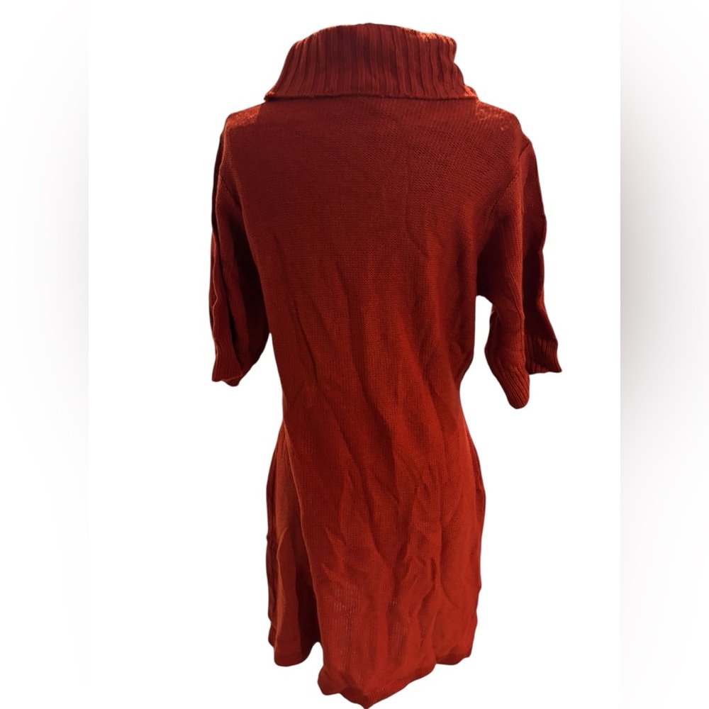 Derek Heart Red Cable Knit Plus Size Sweater Dres… - image 5